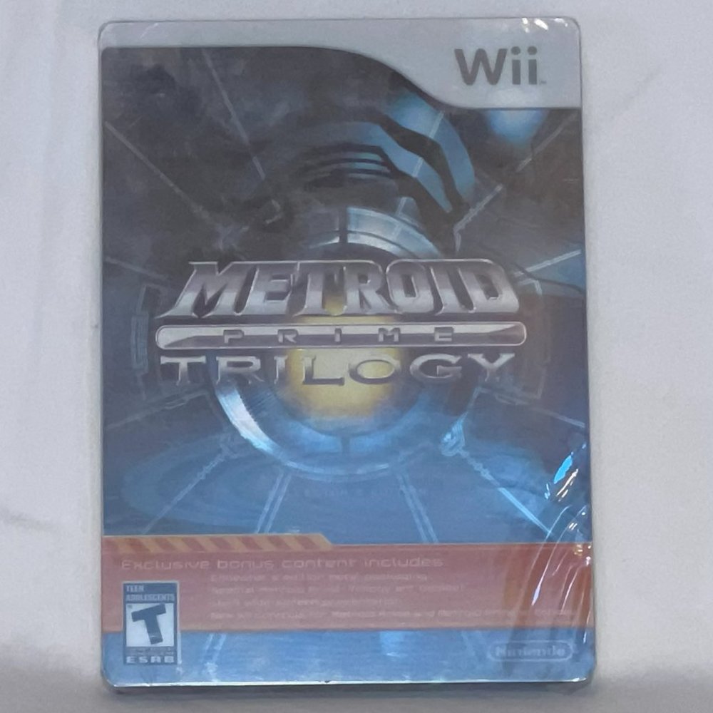 Brand new in box/wrap Wii Metroid Prime Trilogy